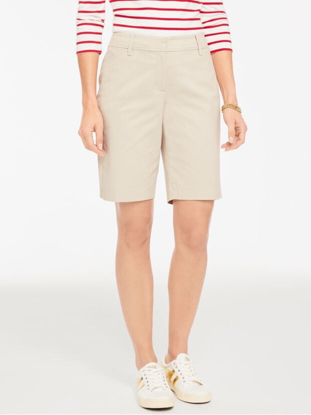 Talbots Beige Bermuda Shorts